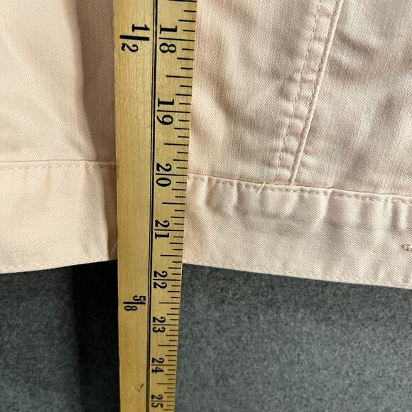 Belle by Kim Gravel Classic Jean Jacket Pale Dogwood Size Small - Picture 6 of 10